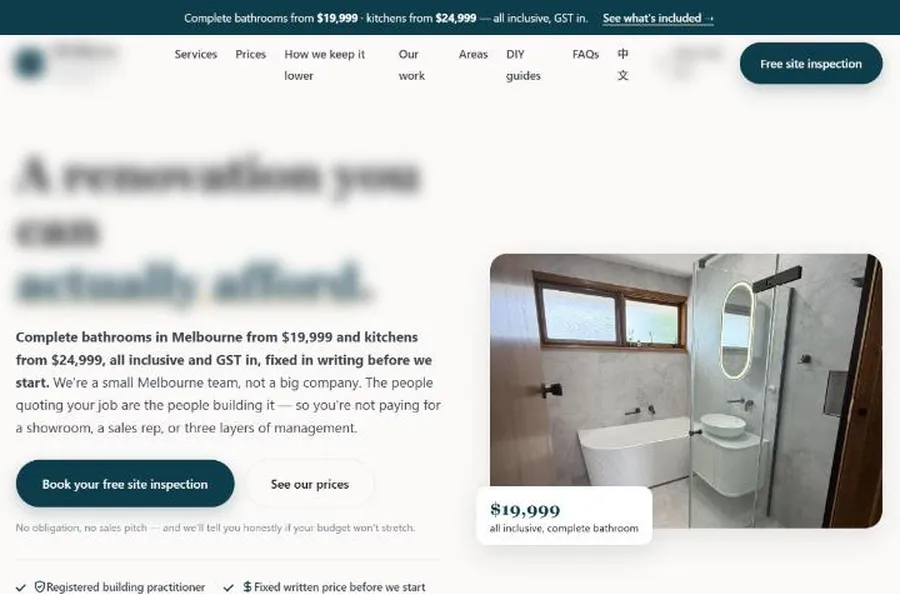 Renovation business